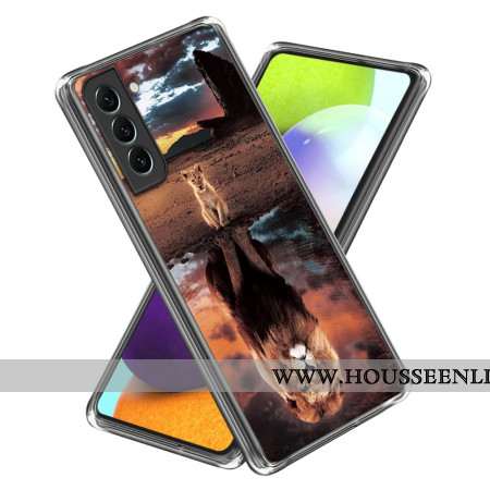 Coque Samsung Galaxy S24 Plus 5G Rêve de Lion