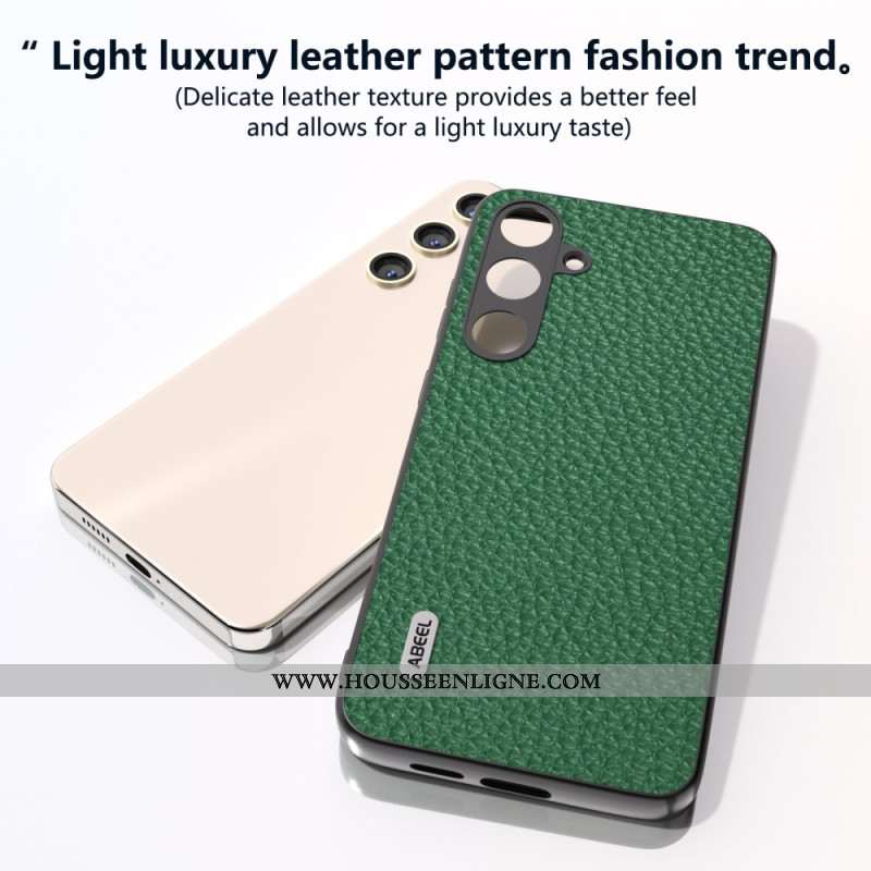 Coque Samsung Galaxy S24 Plus 5G Texture Litchi ABEEL