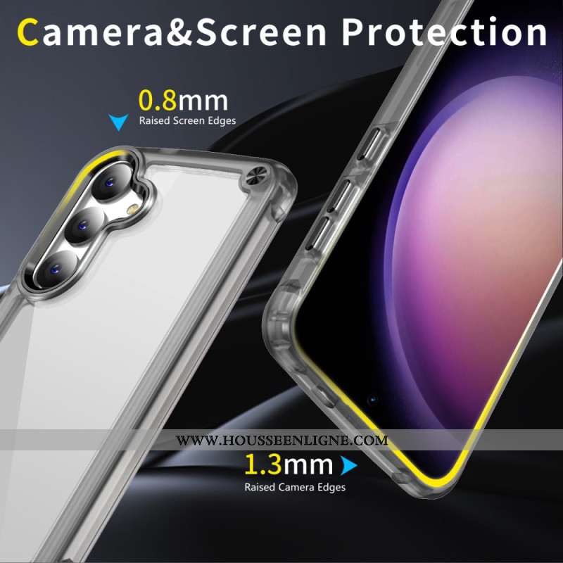 Coque Samsung Galaxy S24 Plus 5G Transparente Rebords Bumper