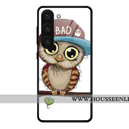 Coque Samsung Galaxy S24 Plus 5G Verre Trempé Bad Hibou