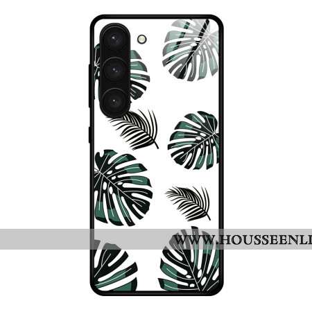 Coque Samsung Galaxy S24 Plus 5G Verre Trempé Feuilles