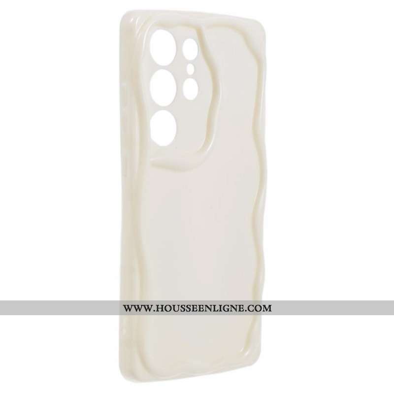 Coque Samsung Galaxy S24 Ultra 5G Bord Ondulé