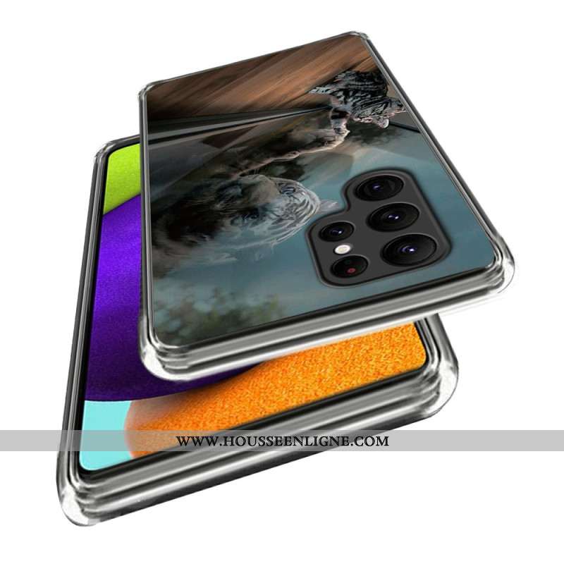 Coque Samsung Galaxy S24 Ultra 5G Chat Miroir