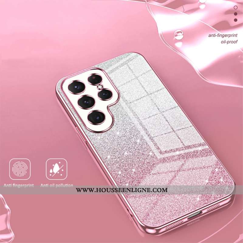 Coque Samsung Galaxy S24 Ultra 5G Design Pailleté