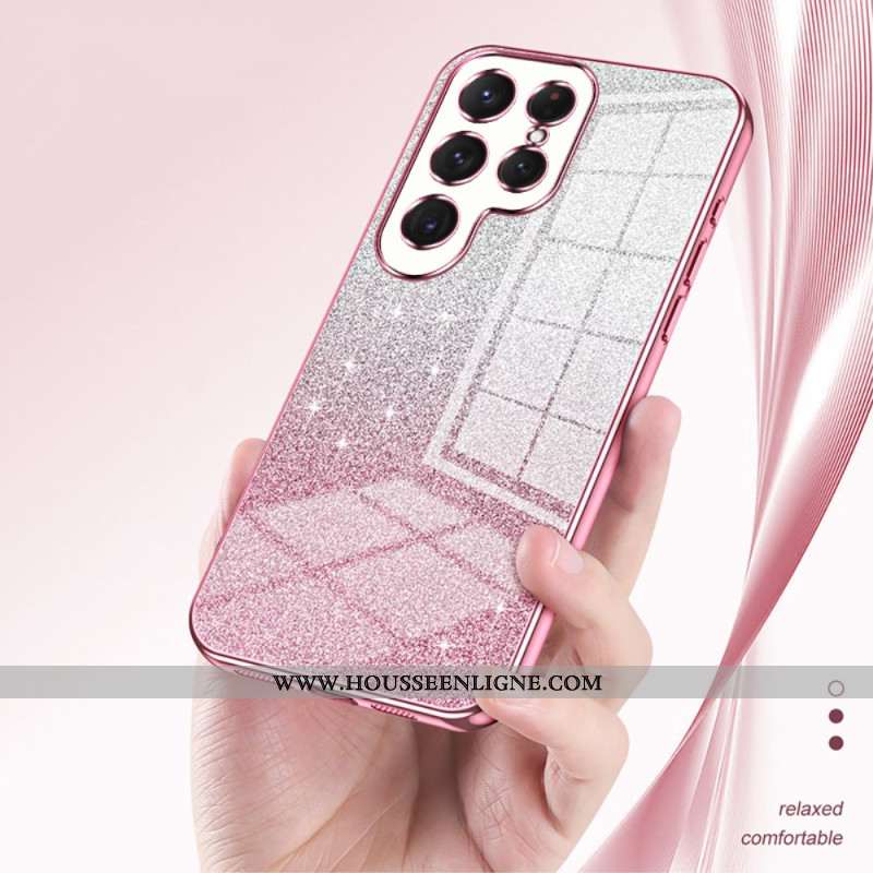 Coque Samsung Galaxy S24 Ultra 5G Design Pailleté