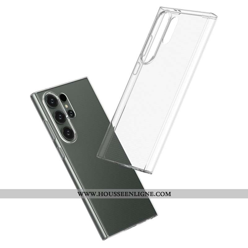 Coque Samsung Galaxy S24 Ultra 5G Flexible transparente