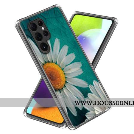 Coque Samsung Galaxy S24 Ultra 5G Marguerites