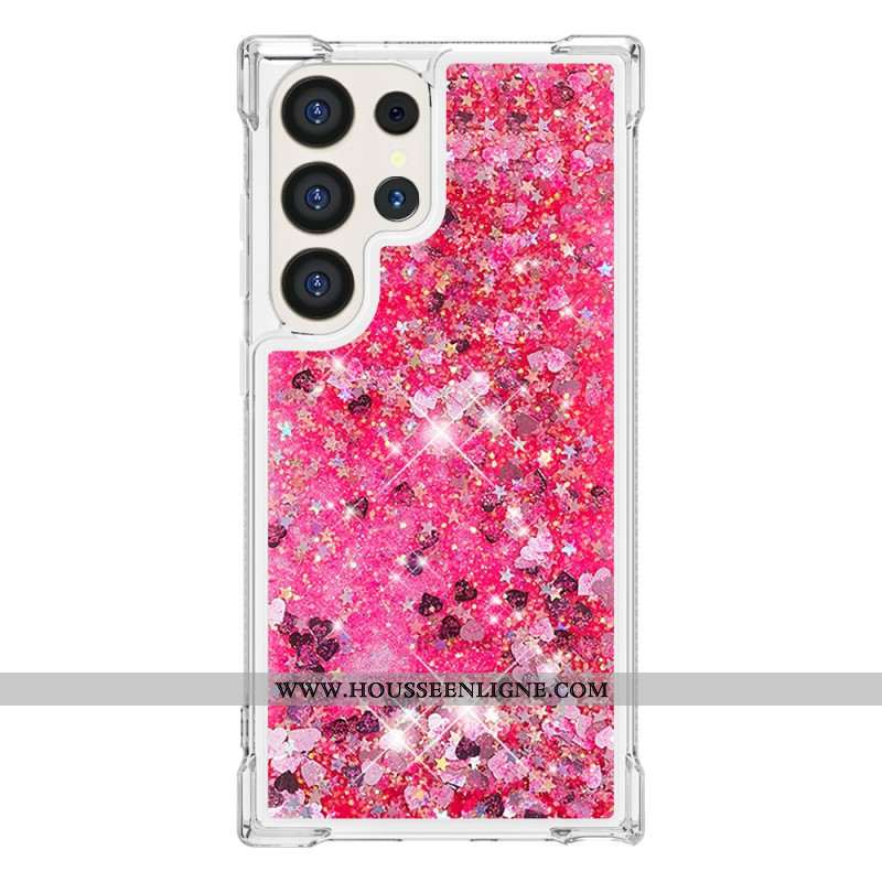 Coque Samsung Galaxy S24 Ultra 5G Paillettes Scintillantes