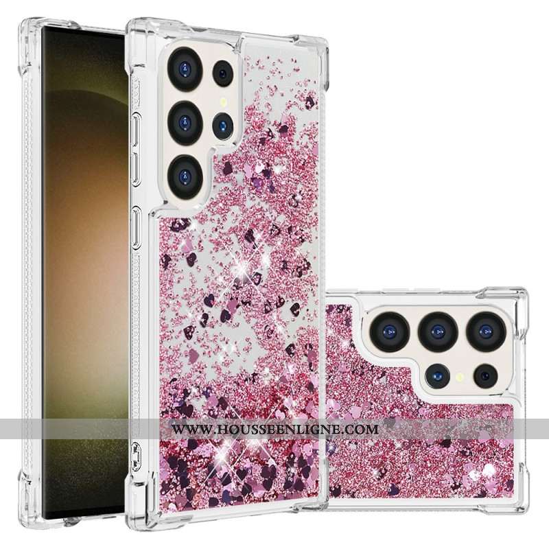 Coque Samsung Galaxy S24 Ultra 5G Paillettes Scintillantes