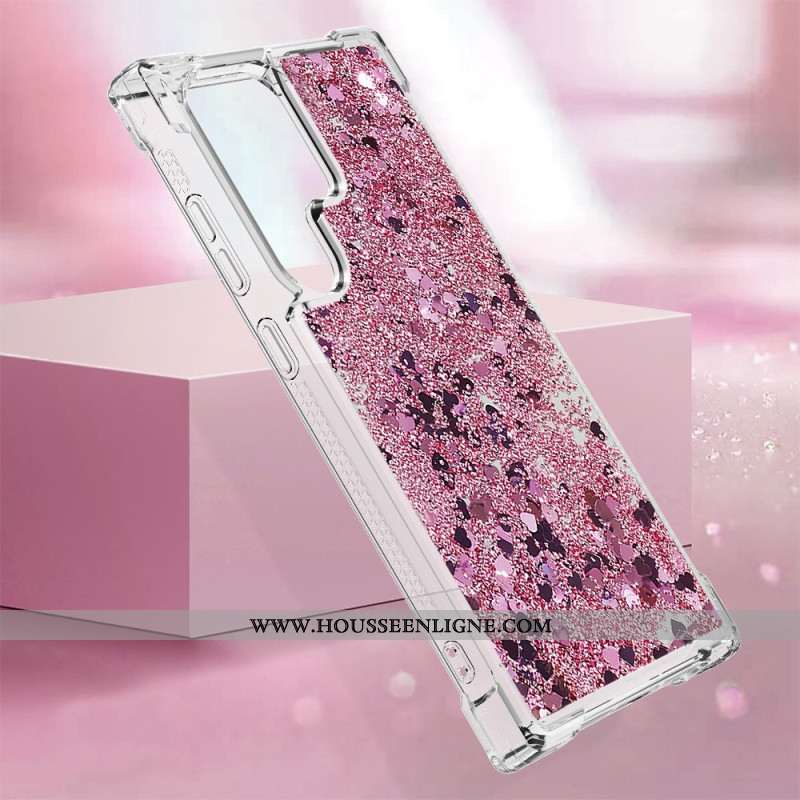 Coque Samsung Galaxy S24 Ultra 5G Paillettes Scintillantes