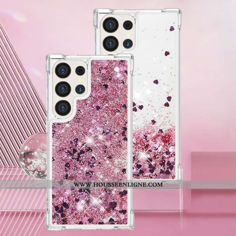 Coque Samsung Galaxy S24 Ultra 5G Paillettes Scintillantes