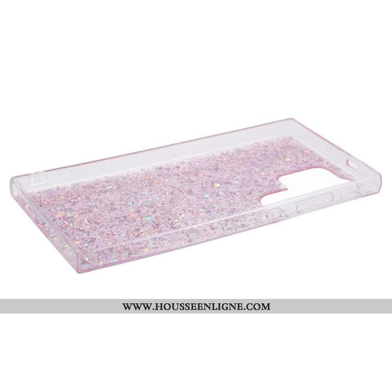 Coque Samsung Galaxy S24 Ultra 5G Paillettes Élégantes