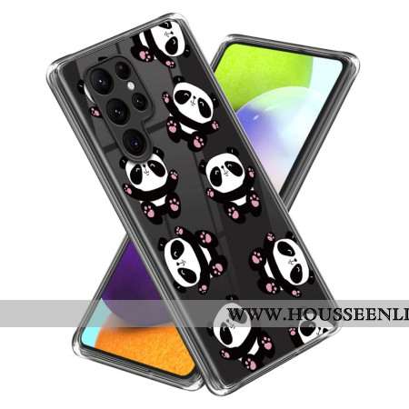 Coque Samsung Galaxy S24 Ultra 5G Pandas