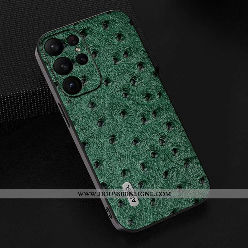 Coque Samsung Galaxy S24 Ultra 5G Texture Autruche ABEEL