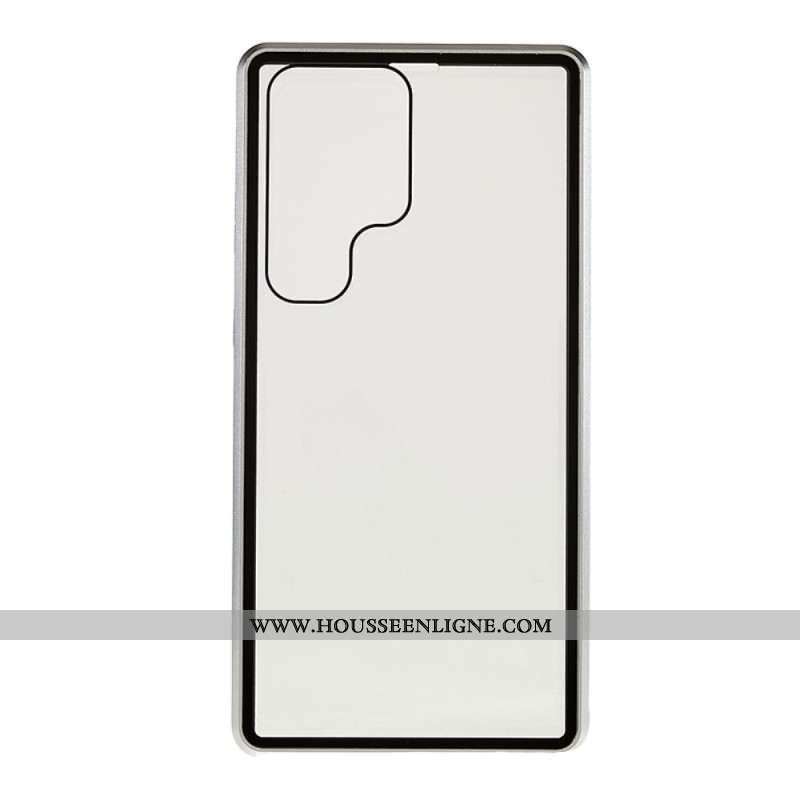 Coque Samsung Galaxy S24 Ultra 5G Verre Trempé Magnétique et Double Protection