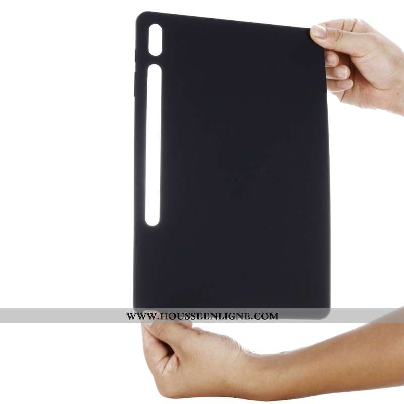 Coque Samsung Galaxy Tab S9 FE Plus Silicone Liquide