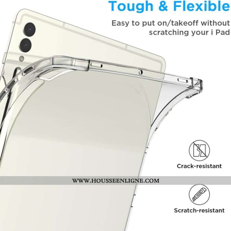 Coque Samsung Galaxy Tab S9 FE Plus Transparente HD