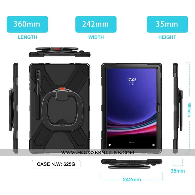 Coque Samsung Galaxy Tab S9 Ultra / S8 Ultra Multifonctions