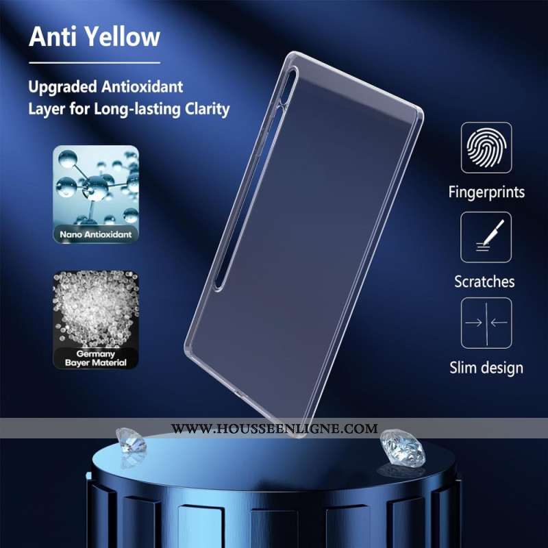 Coque Samsung Galaxy Tab S9 Ultra Transparente