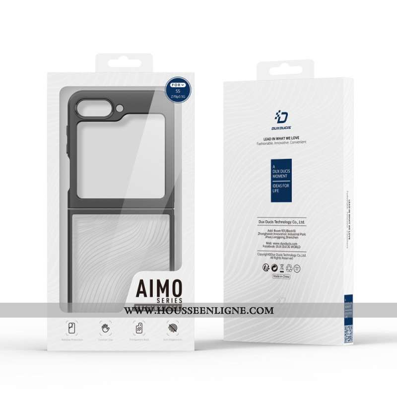 Coque Samsung Galaxy Z Flip 5 Aimo Series DUX DUCIS