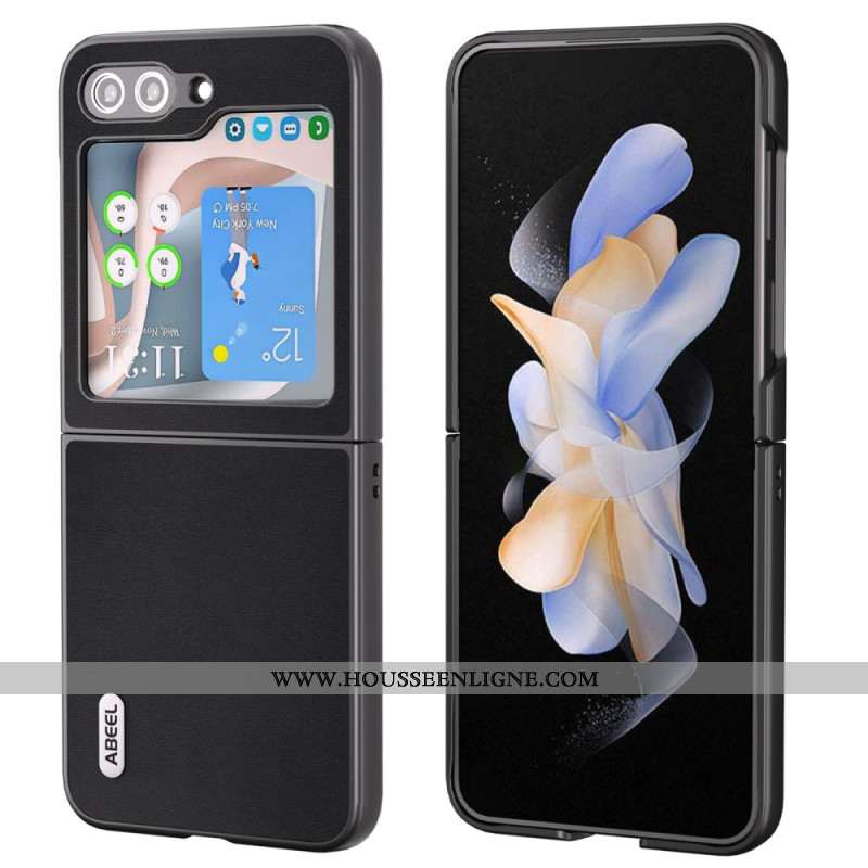 Coque Samsung Galaxy Z Flip 5 Cuir ABEEL