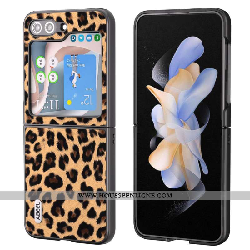 Coque Samsung Galaxy Z Flip 5 Léopard ABEEL