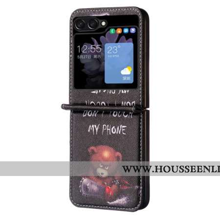 Coque Samsung Galaxy Z Flip 5 Ours Dangereux