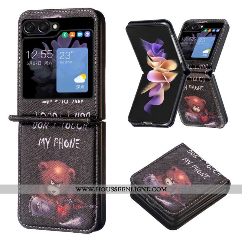 Coque Samsung Galaxy Z Flip 5 Ours Dangereux