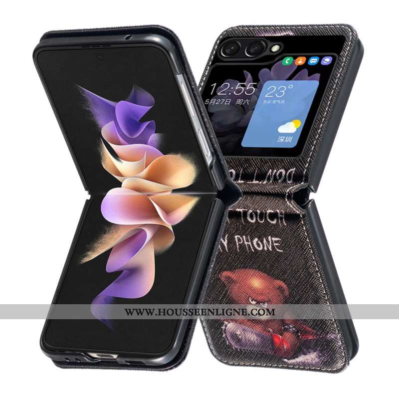 Coque Samsung Galaxy Z Flip 5 Ours Dangereux