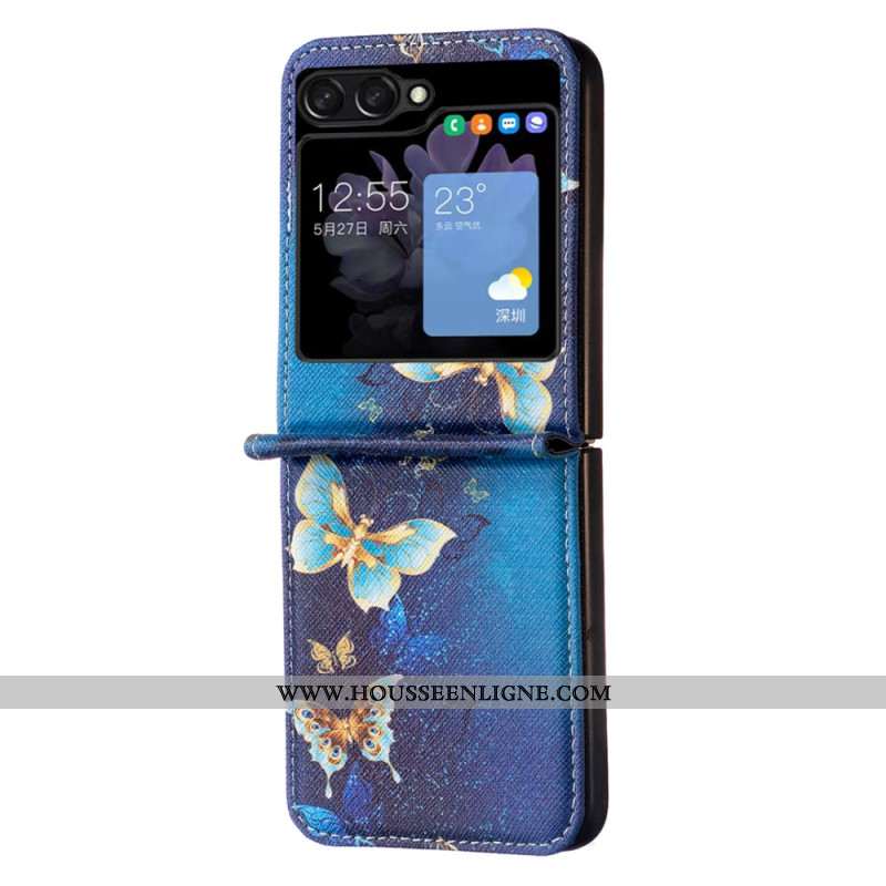 Coque Samsung Galaxy Z Flip 5 Papillons