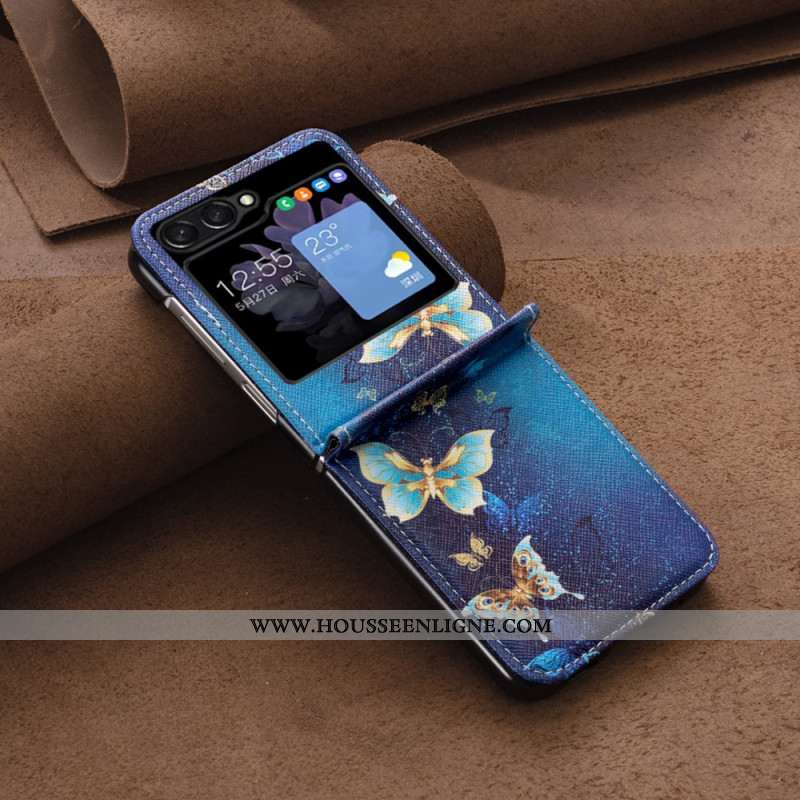 Coque Samsung Galaxy Z Flip 5 Papillons