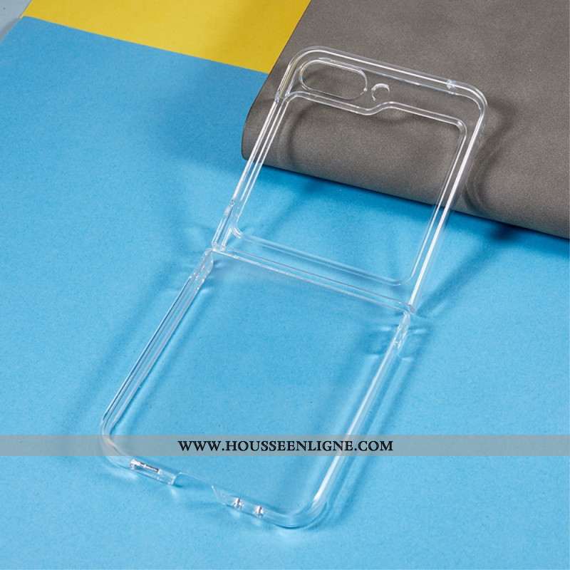 Coque Samsung Galaxy Z Flip 5 Plastique Transparente