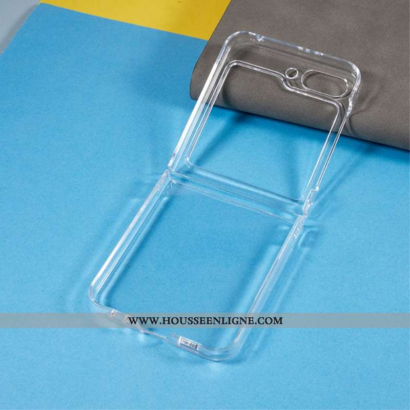 Coque Samsung Galaxy Z Flip 5 Plastique Transparente