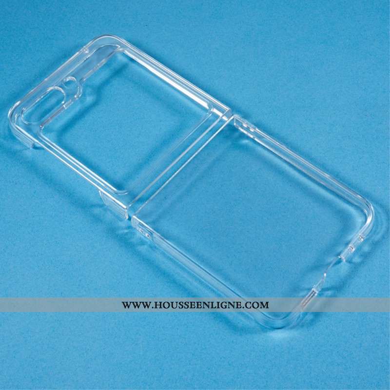 Coque Samsung Galaxy Z Flip 5 Plastique Transparente