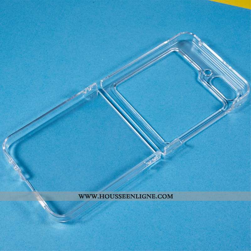 Coque Samsung Galaxy Z Flip 5 Plastique Transparente