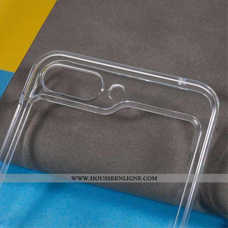 Coque Samsung Galaxy Z Flip 5 Plastique Transparente