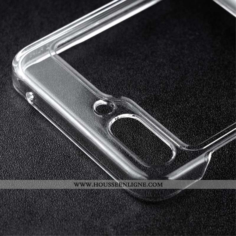 Coque Samsung Galaxy Z Flip 5 Plastique Transparente