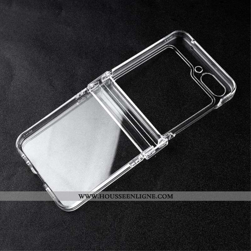 Coque Samsung Galaxy Z Flip 5 Plastique Transparente