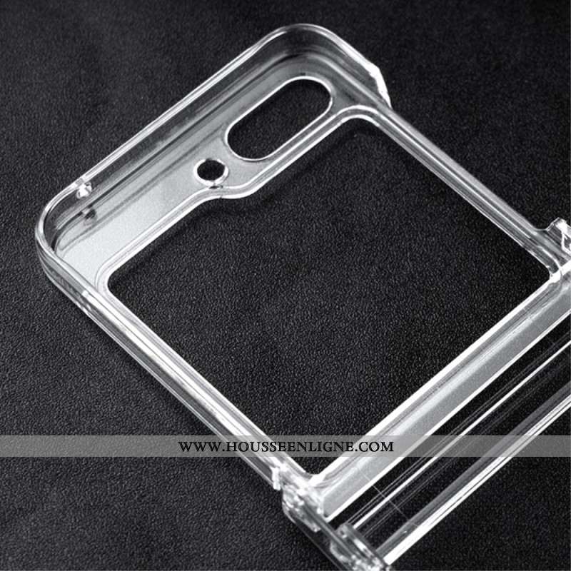 Coque Samsung Galaxy Z Flip 5 Plastique Transparente