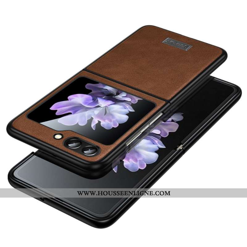 Coque Samsung Galaxy Z Flip 5 Simili Cuir SULADA