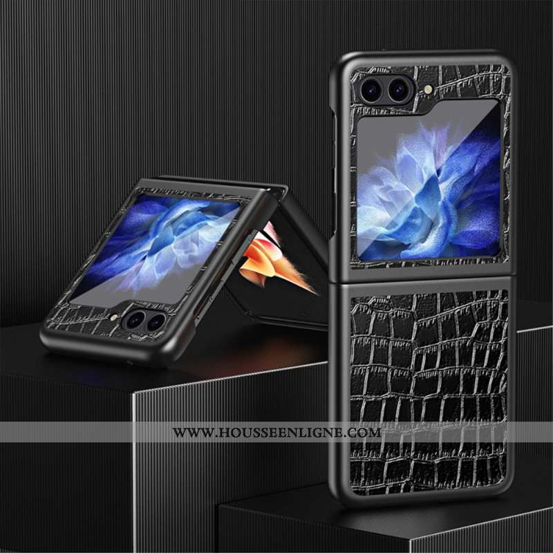 Coque Samsung Galaxy Z Flip 5 Style Croco