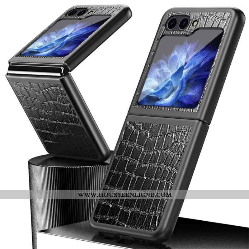 Coque Samsung Galaxy Z Flip 5 Style Croco