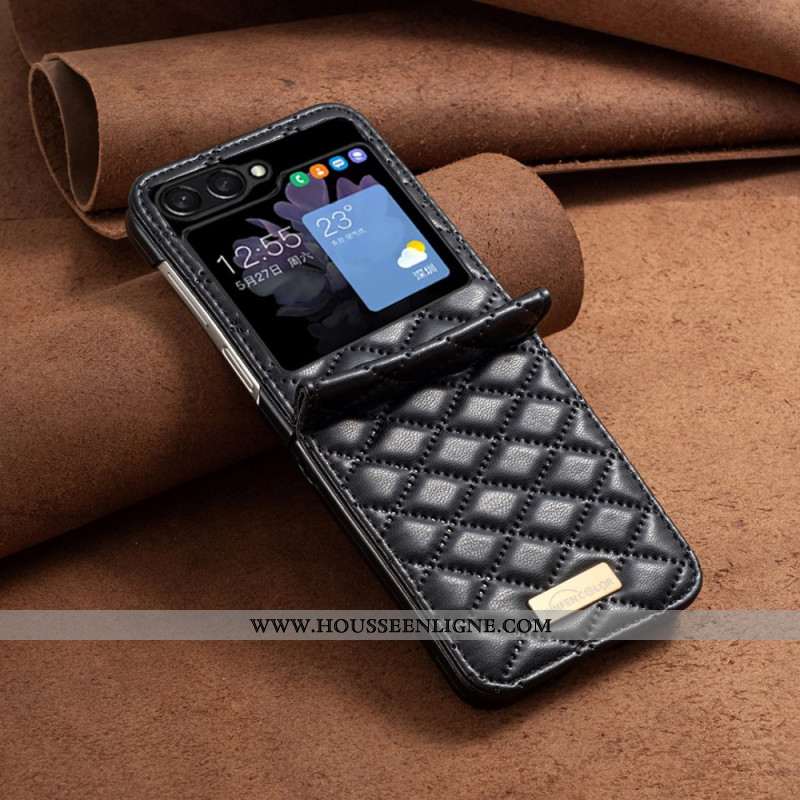 Coque Samsung Galaxy Z Flip 5 Style Matelassé Binfen Color