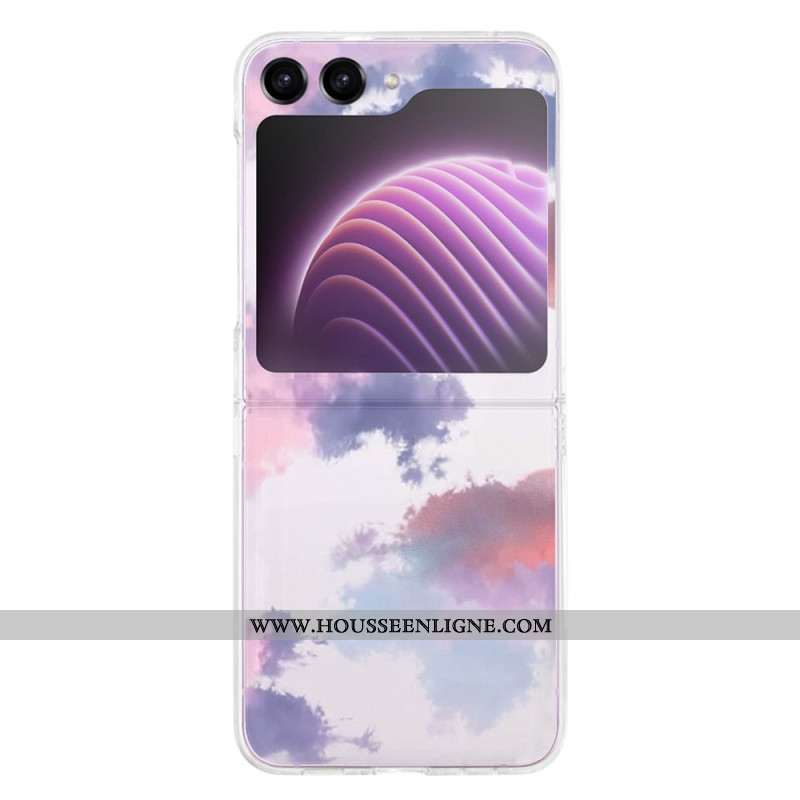 Coque Samsung Galaxy Z Flip 5 Transparente Ciel