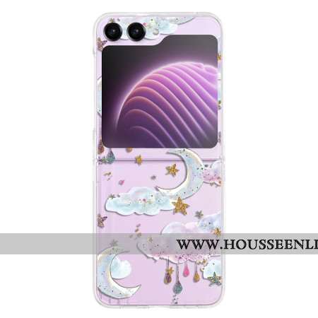 Coque Samsung Galaxy Z Flip 5 Transparente Ciel