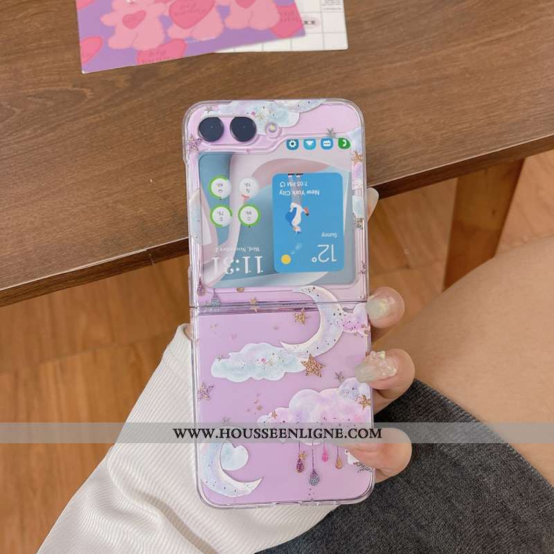 Coque Samsung Galaxy Z Flip 5 Transparente Ciel