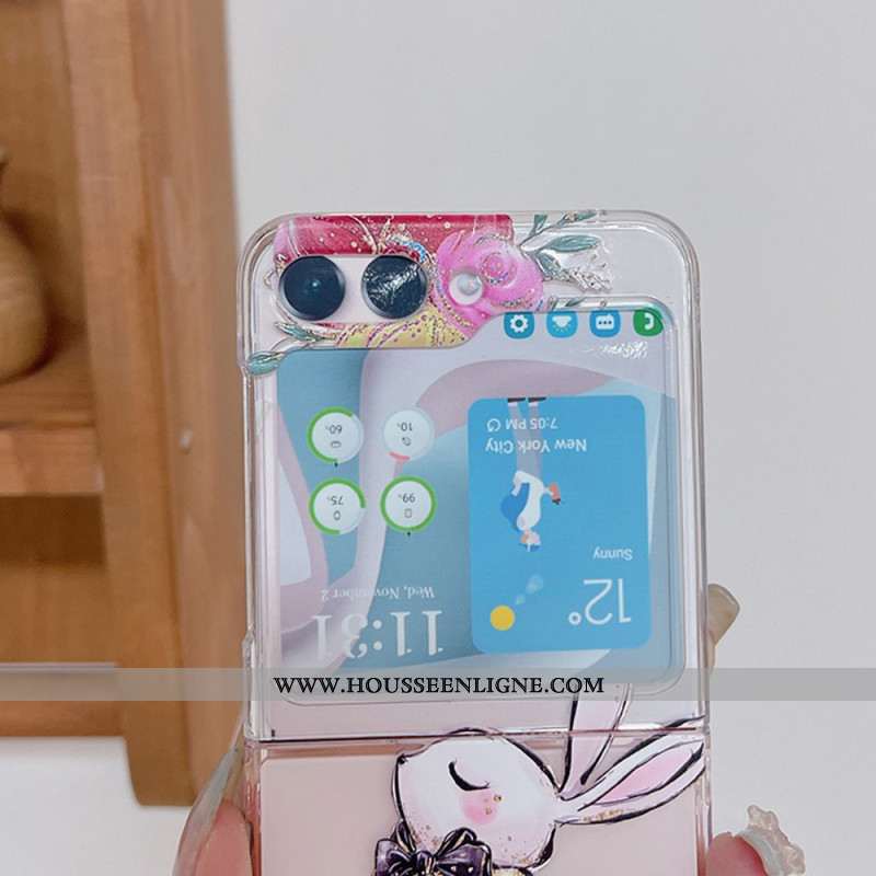 Coque Samsung Galaxy Z Flip 5 Transparente Ciel