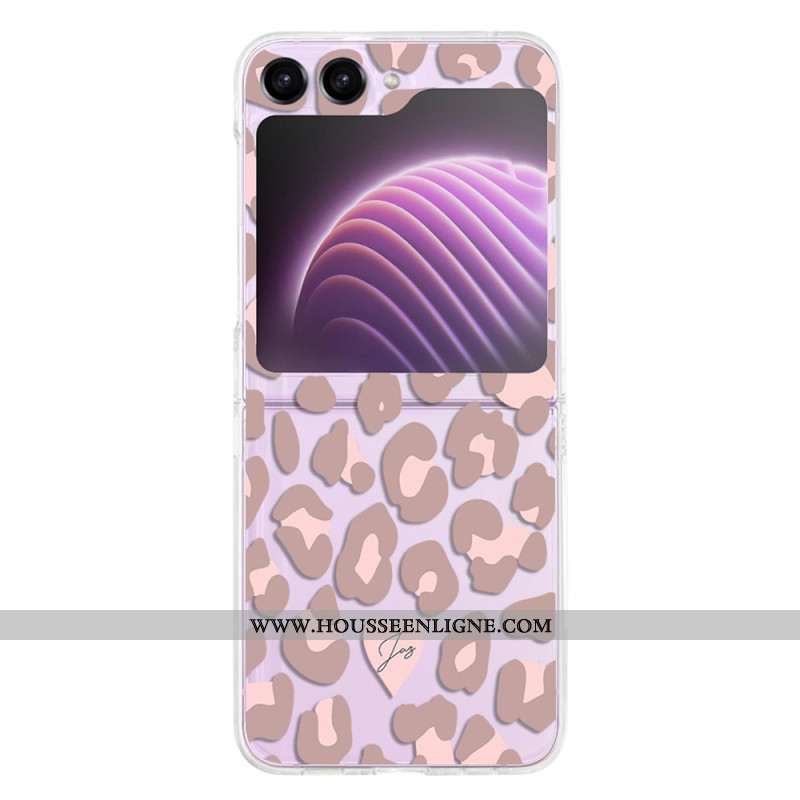 Coque Samsung Galaxy Z Flip 5 Transparente Empreintes