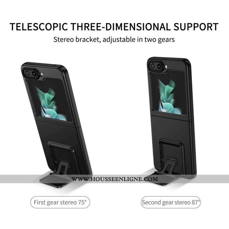 Coque Samsung Galaxy Z Flip 5 avec Support Mains Libres