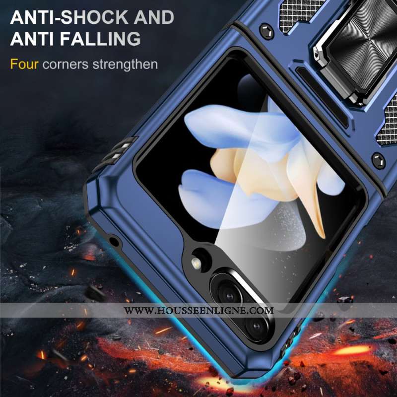 Coque Samsung Galaxy Z Flip 6 Anneau-Support Série Armor